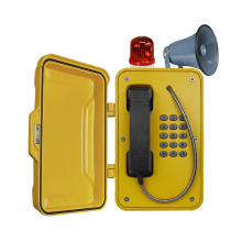 Industrial Paging Telefon, Mine Sicherheit Telefon, Tunnel Telefon mit Horn und Lautsprecher